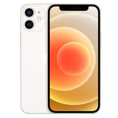 iPhone 12 Mini 128 Go Blanc - Grade A — Reconditionné Garanti 12 mois · Smarty Paris